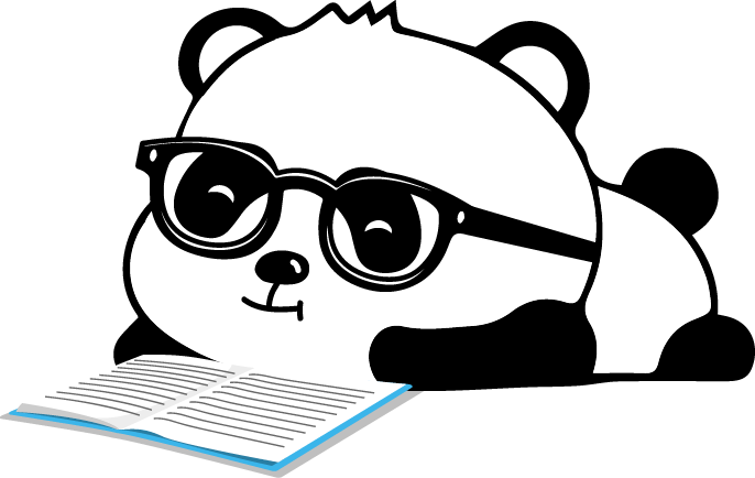 reading panda